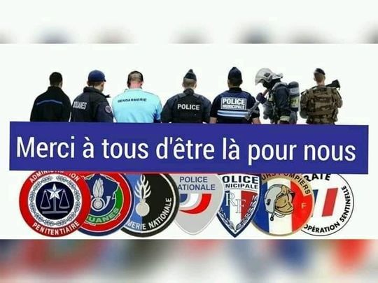 Merci dêtre tous là pour nous